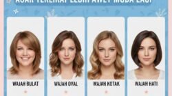 Tips Memilih Model Rambut yang Sesuai dengan Bentuk Wajah agar Terlihat Lebih Awet Muda Lagi