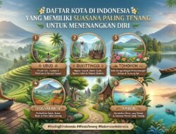 Daftar Kota Di Indonesia Yang Memiliki Suasana Paling Tenang Untuk Menenangkan Diri