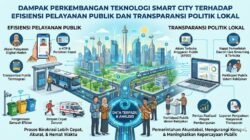 Dampak Perkembangan Teknologi Smart City Terhadap Efisiensi Pelayanan Publik dan Transparansi Politik Lokal