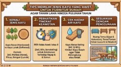 Tips Memilih Jenis Kayu yang Awet Untuk Furnitur Rumah Agar Tahan Lama Hingga Puluhan Tahun